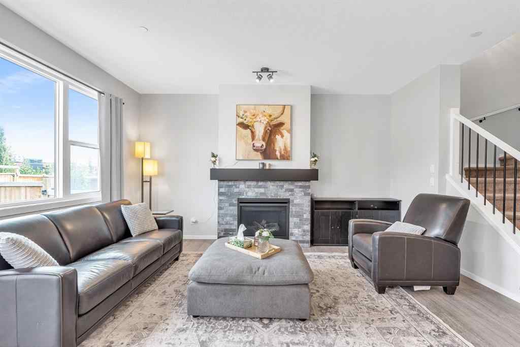 MLS® A2262302 - 98 Lucas Crescent NW in Livingston Calgary, Residential