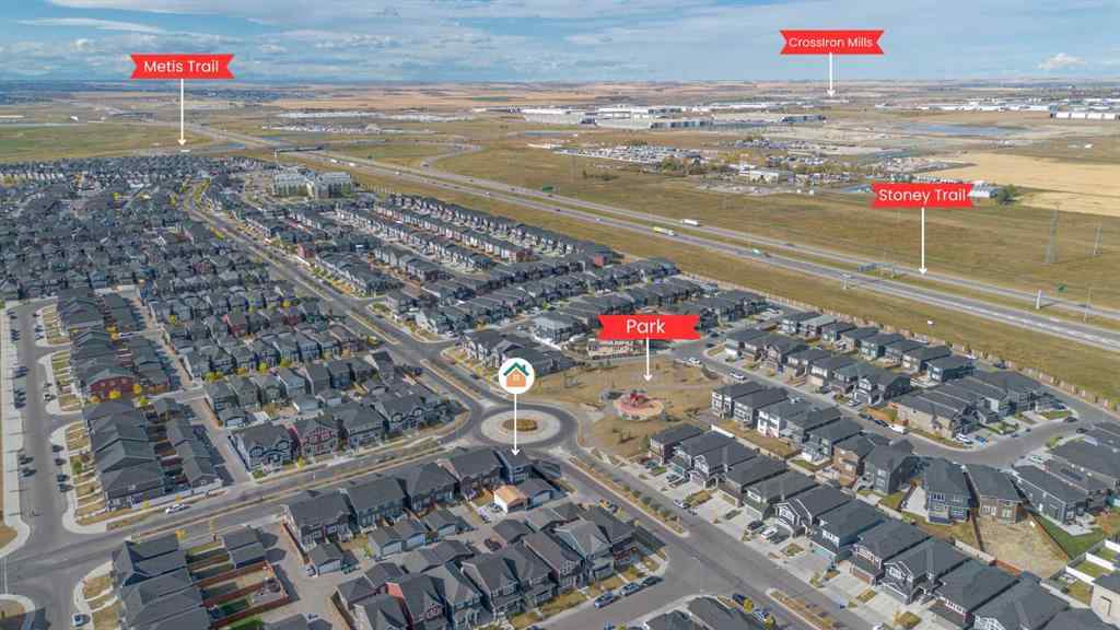 MLS® A2262324 - 484 Redstone Boulevard NE in Redstone Calgary, Residential