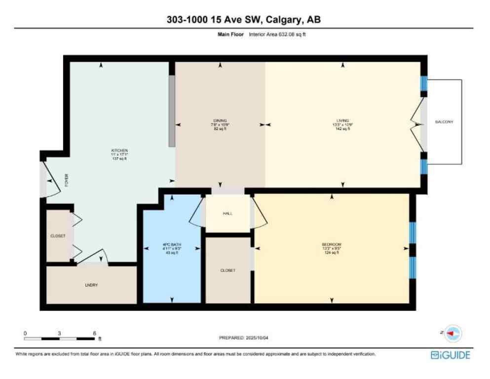 MLS® A2262365 - Unit #303 1000 15 Avenue SW in Beltline Calgary, Residential