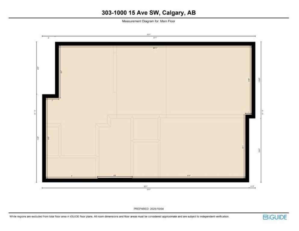 MLS® A2262365 - Unit #303 1000 15 Avenue SW in Beltline Calgary, Residential