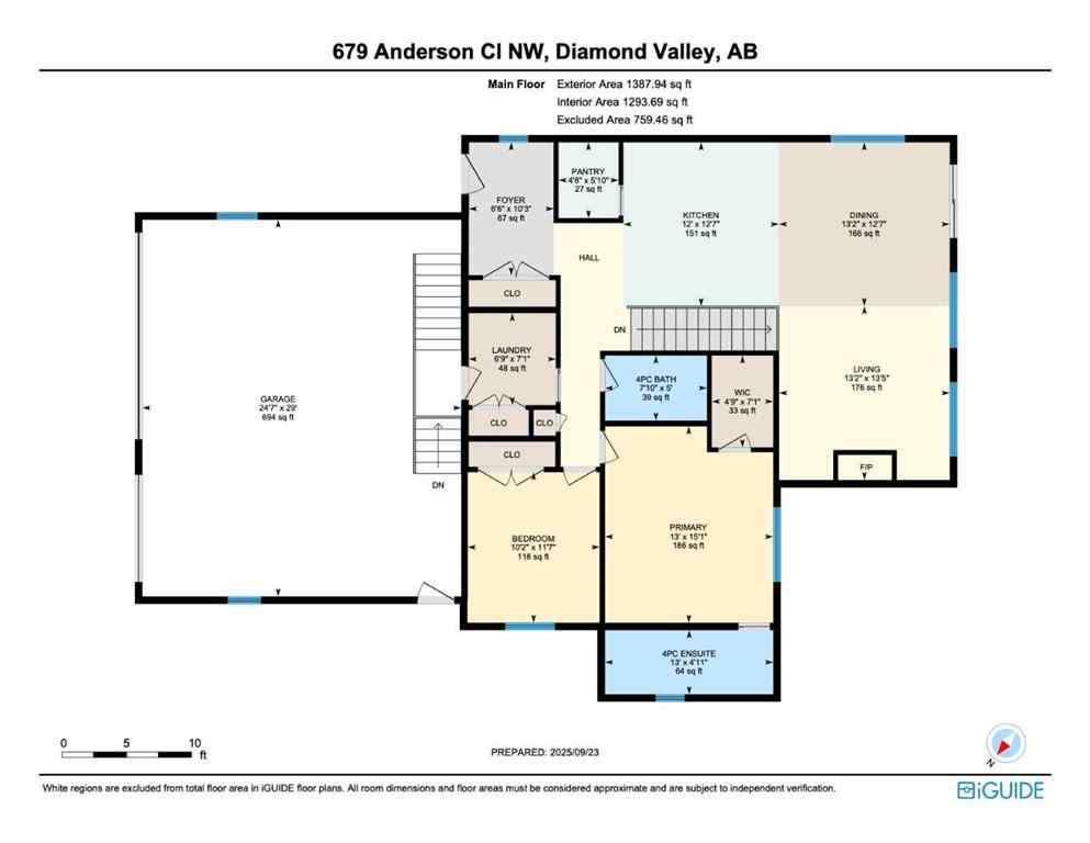 MLS® A2262368 - 679 Anderson Close NW in NONE Diamond Valley, Residential