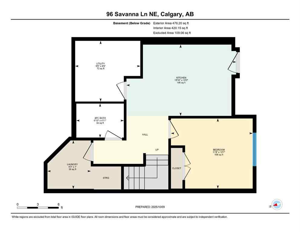 MLS® A2262370 - 96 Savanna Lane NE in Saddle Ridge Calgary, Residential