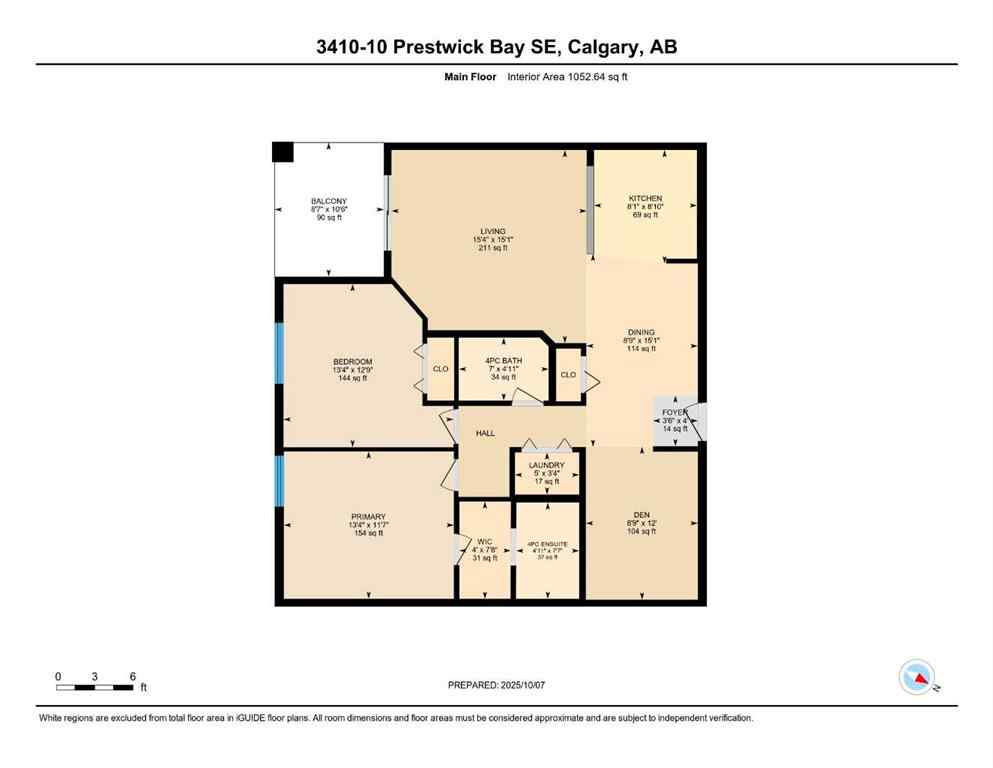MLS® A2262378 - Unit #3410 10 Prestwick Bay SE in McKenzie Towne Calgary, Residential