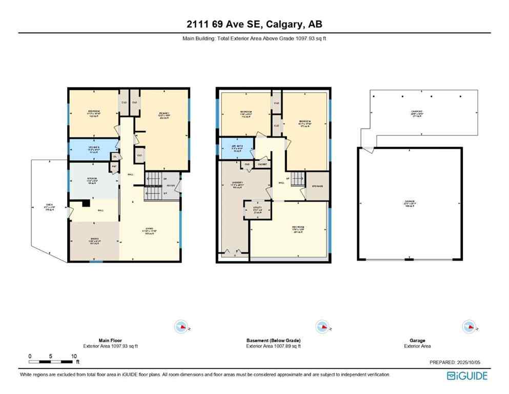 MLS® A2262393 - 2111 69 Avenue SE in Ogden Calgary, Residential