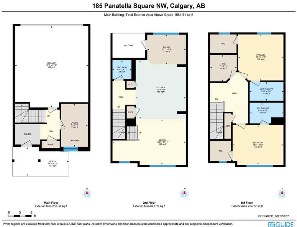 MLS® A2262408 - 185 Panatella Square NW in Panorama Hills Calgary, Residential