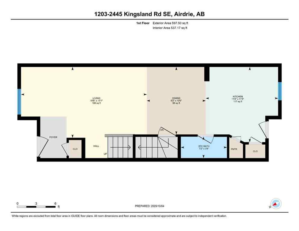 MLS® A2262432 - Unit #1203 2445 Kingsland Road SE in Kings Heights Airdrie, Residential