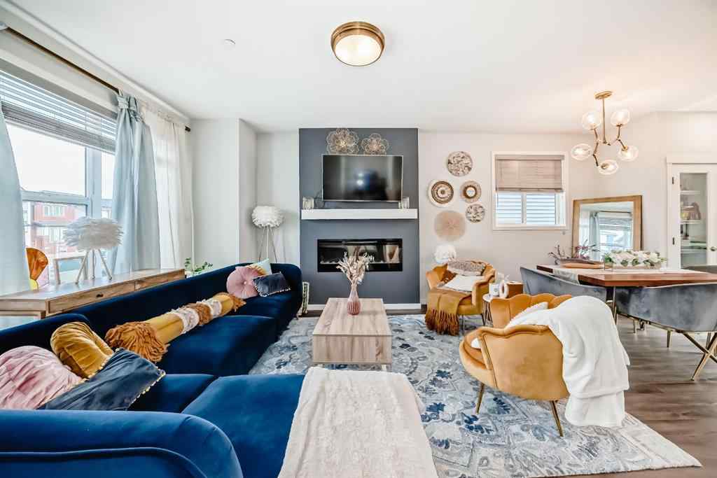 MLS® A2262439 - 689 Livingston Way NE in Livingston Calgary, Residential