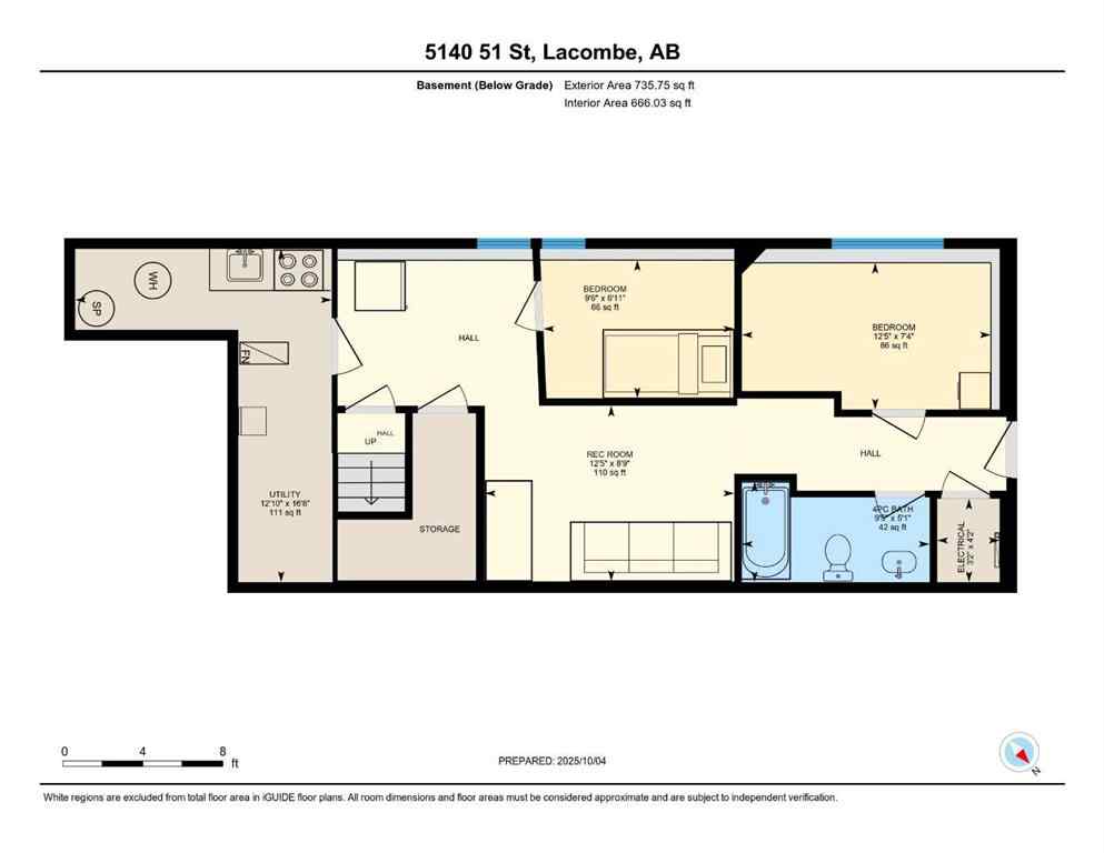 MLS® A2262456 - 5140 51 Street  in Downtown Lacombe Lacombe, Residential