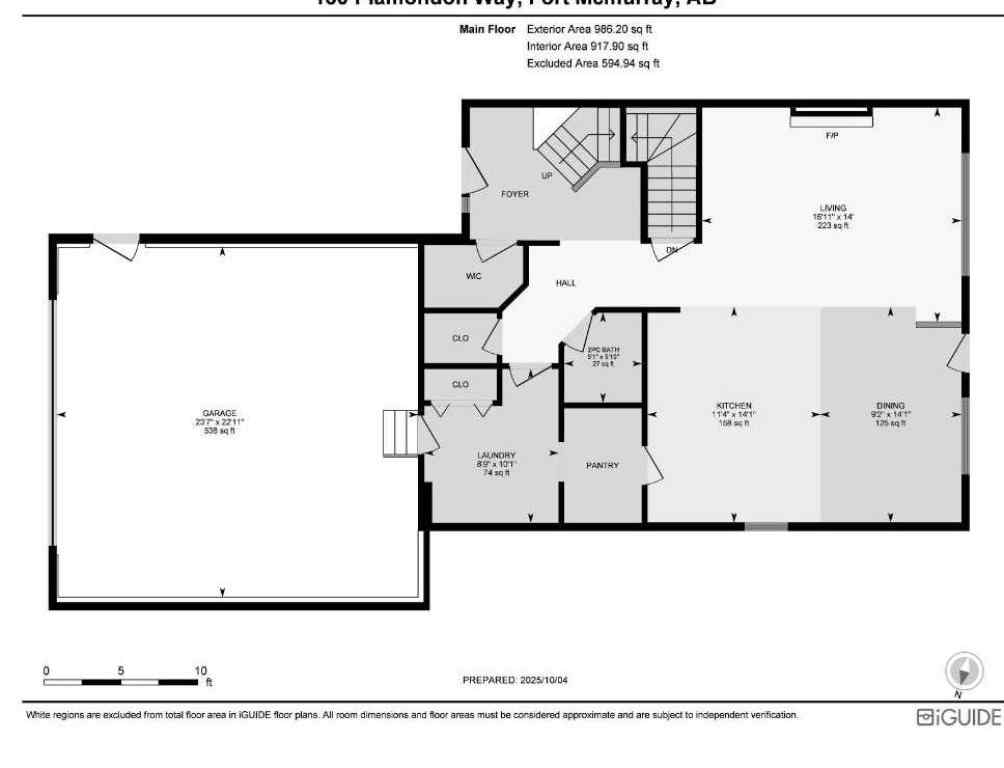 MLS® A2262457 - 150 Plamondon Way  in Timberlea Fort McMurray, Residential