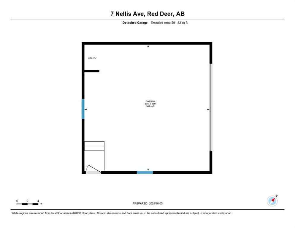 MLS® A2262464 - 7 Nellis Avenue  in Normandeau Red Deer, Residential