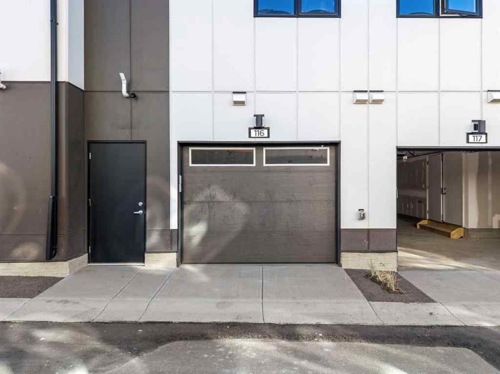 MLS® A2262499 - Unit #116 8235 8 Avenue SW in West Springs Calgary, Residential