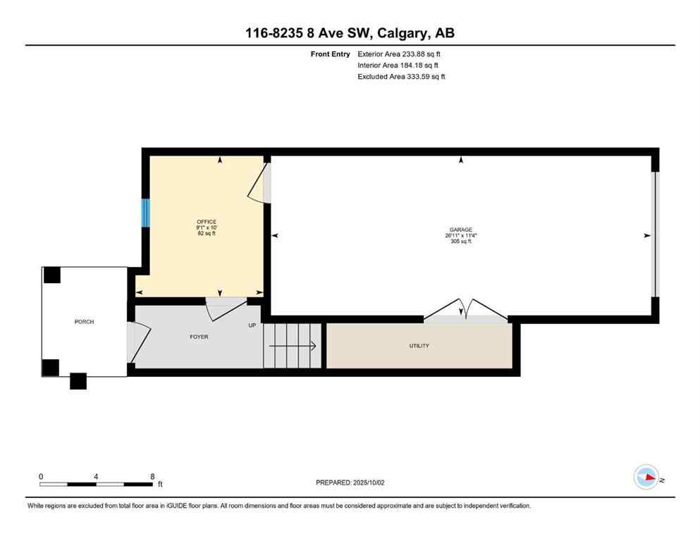 MLS® A2262499 - Unit #116 8235 8 Avenue SW in West Springs Calgary, Residential