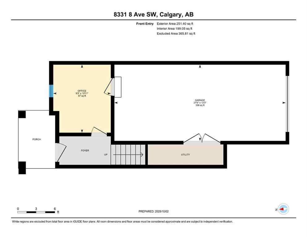 MLS® A2262501 - 8331 8 Avenue SW in West Springs Calgary, Residential