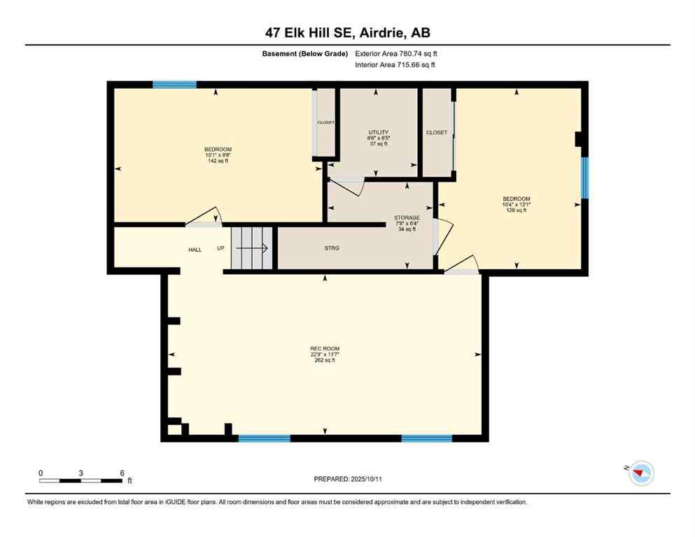 MLS® A2262503 - 47 Elk Hill SE in Edgewater Airdrie, Residential