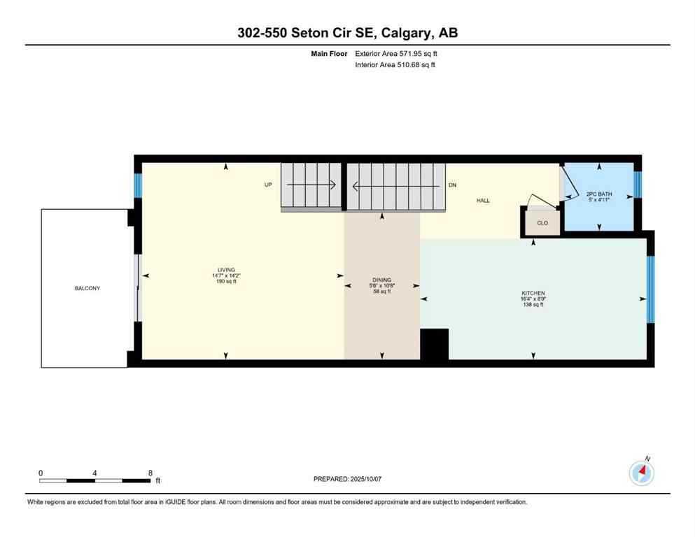 MLS® A2262506 - Unit #302 550 Seton Circle SE in Seton Calgary, Residential