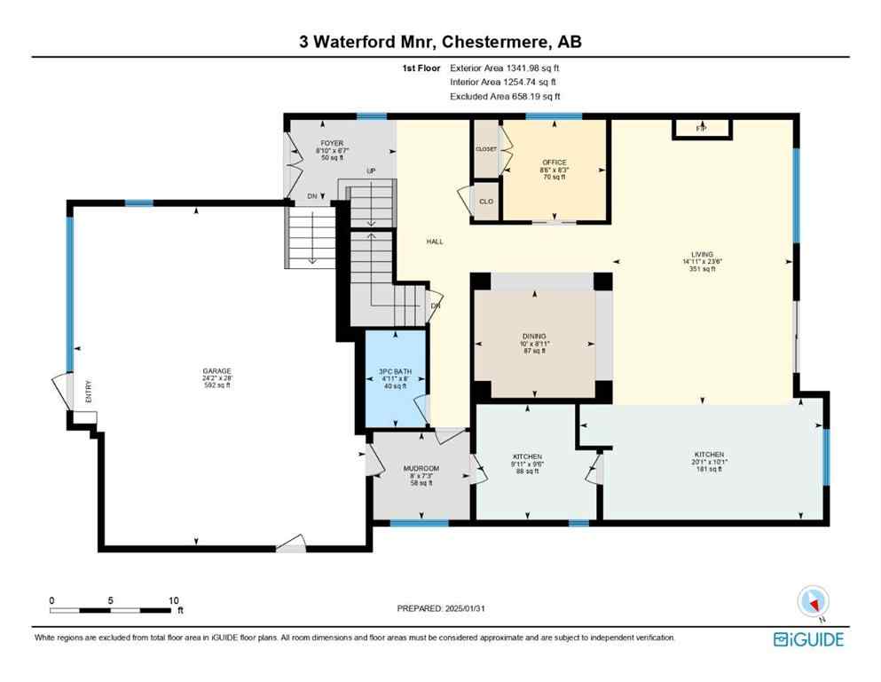 MLS® A2262514 - 3 Waterford Manor  in NONE Chestermere, Residential