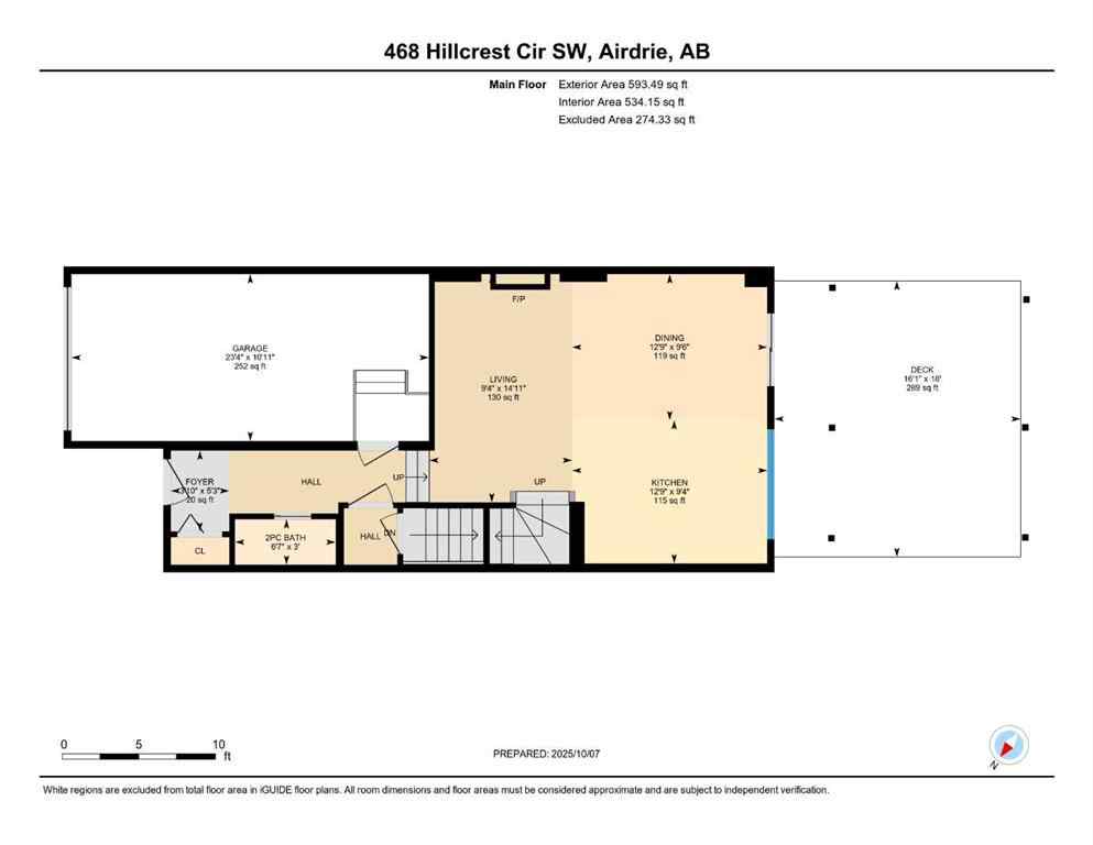 MLS® A2262525 - 468 Hillcrest Circle SW in Hillcrest Airdrie, Residential