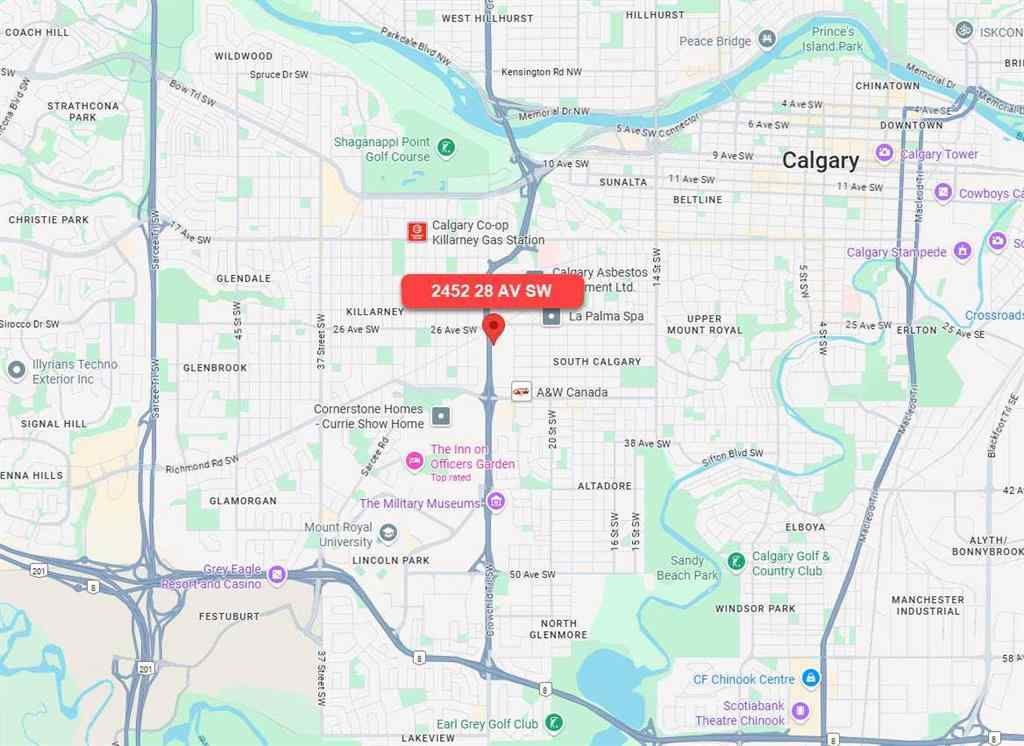 MLS® A2262561 - 2452 28 Avenue SW in Richmond Calgary, Residential