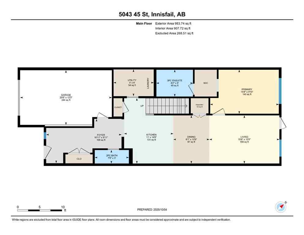 MLS® A2262567 - 5043 56 Street  in Dodds Lake Innisfail, Residential