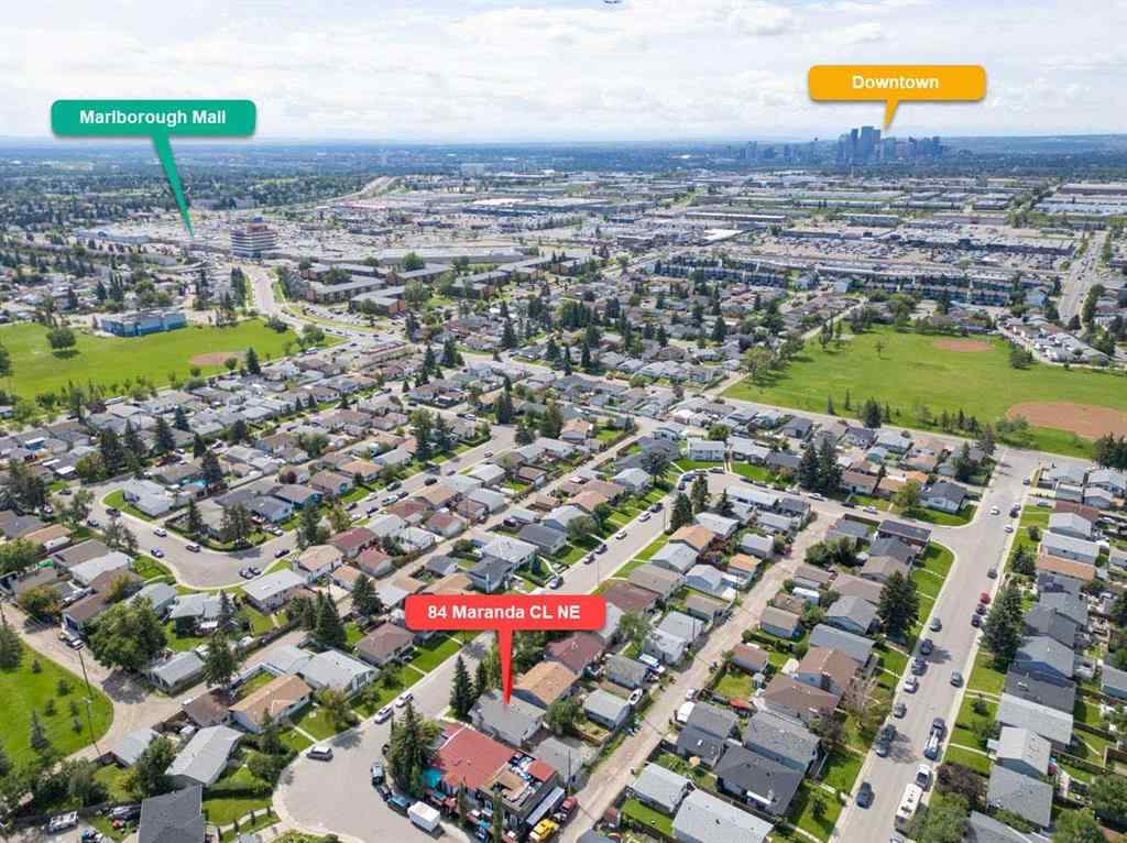 MLS® A2262572 - 84 Maranda Close NE in Marlborough Calgary, Residential