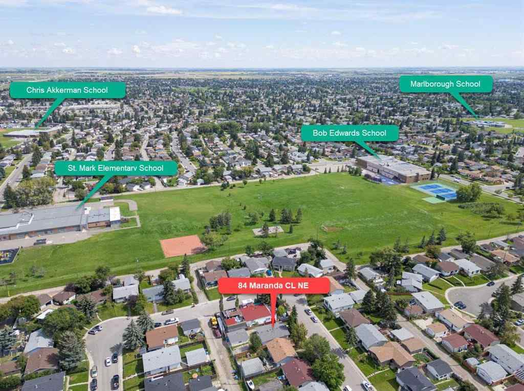 MLS® A2262572 - 84 Maranda Close NE in Marlborough Calgary, Residential