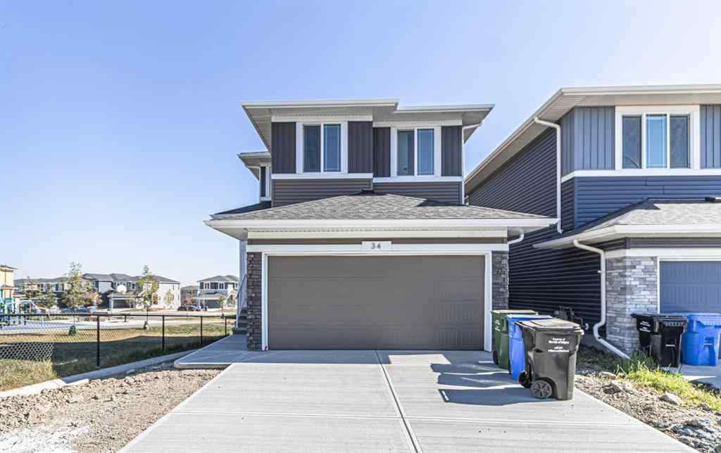 MLS® A2262597 - 34 Amblefield Heights NW in Ambleridge Calgary, Residential