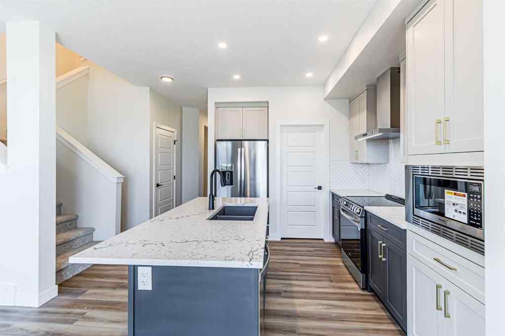 MLS® A2262597 - 34 Amblefield Heights NW in Ambleridge Calgary, Residential