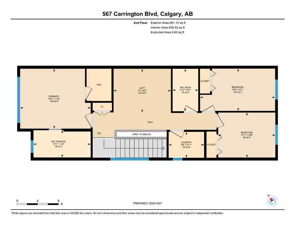 MLS® A2262600 - 567 Carrington Boulevard NW in Carrington Calgary, Residential