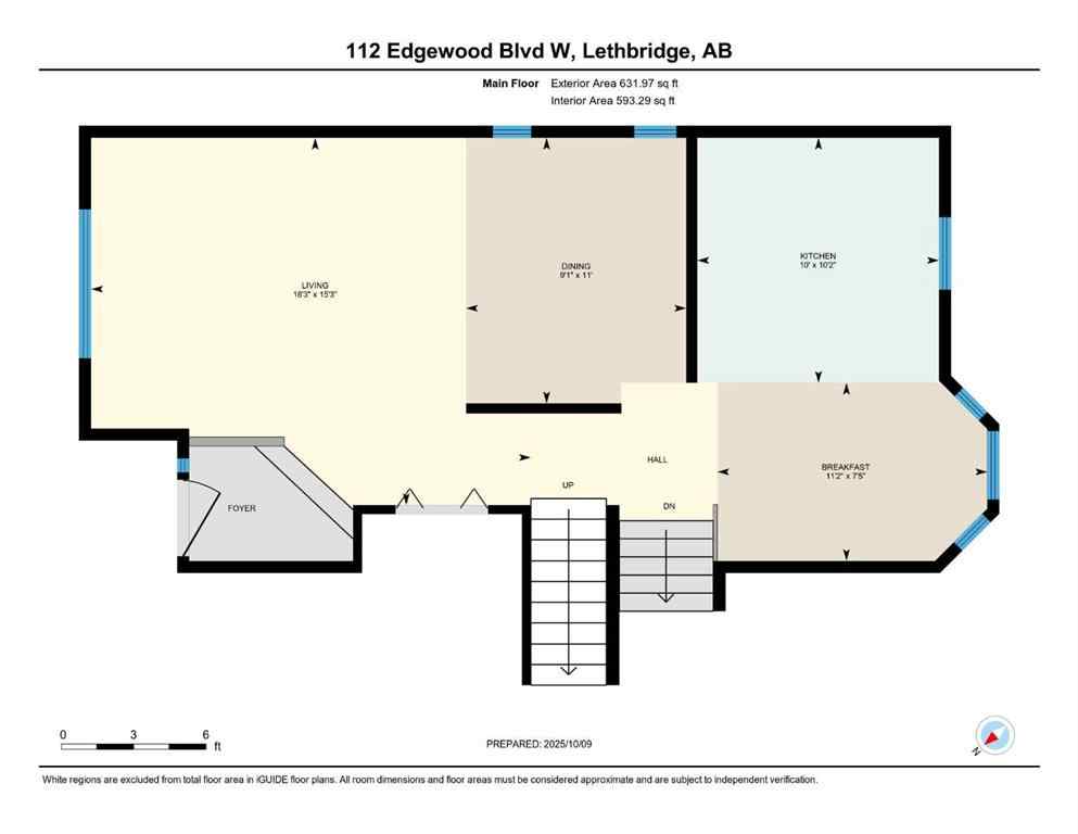 MLS® A2262621 - 112 Edgewood Boulevard W in Ridgewood Lethbridge, Residential