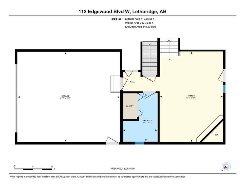 MLS® A2262621 - 112 Edgewood Boulevard W in Ridgewood Lethbridge, Residential