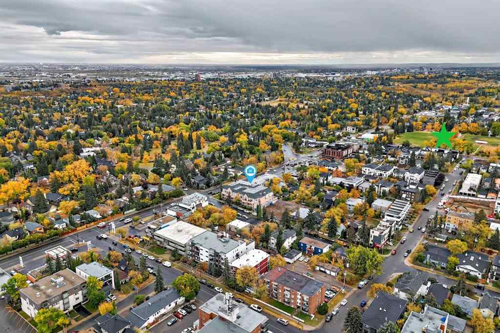 MLS® A2262687 - Unit #206 1505 27 Avenue SW in South Calgary Calgary, Residential