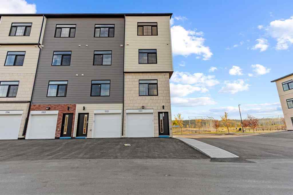 MLS® A2262705 - Unit #112 156 Park Street  in Greystone Cochrane, Residential