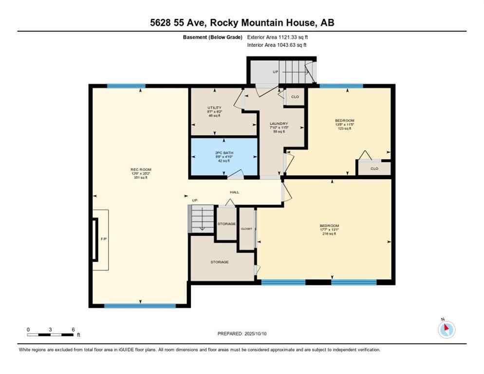 MLS® A2262714 - 5628 55 Avenue  in NONE Rocky Mountain House, Residential