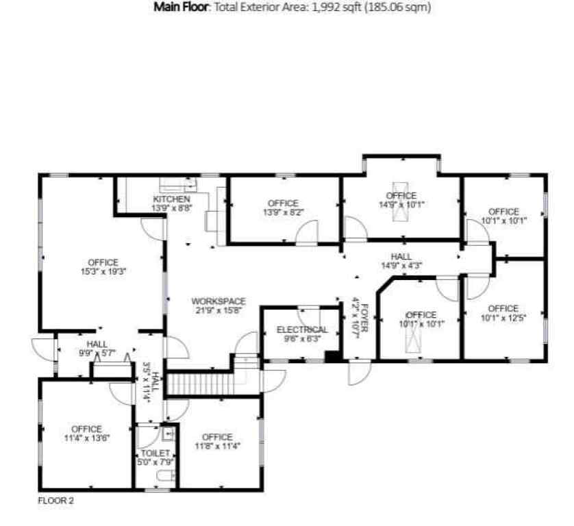 MLS® A2262744 - 4610 48 Avenue  in Downtown Red Deer Red Deer, Commercial