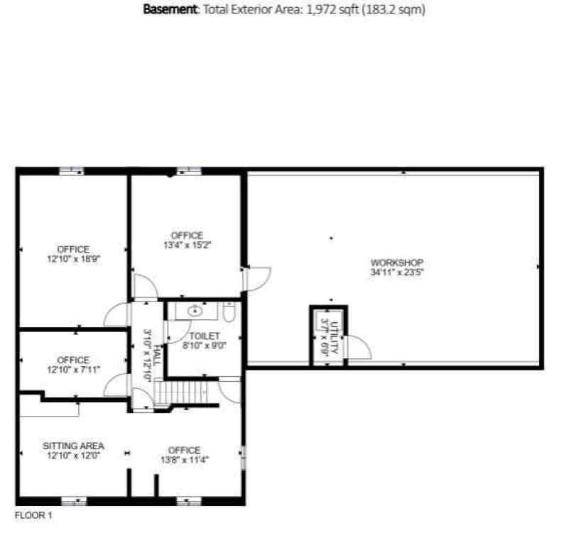 MLS® A2262744 - 4610 48 Avenue  in Downtown Red Deer Red Deer, Commercial