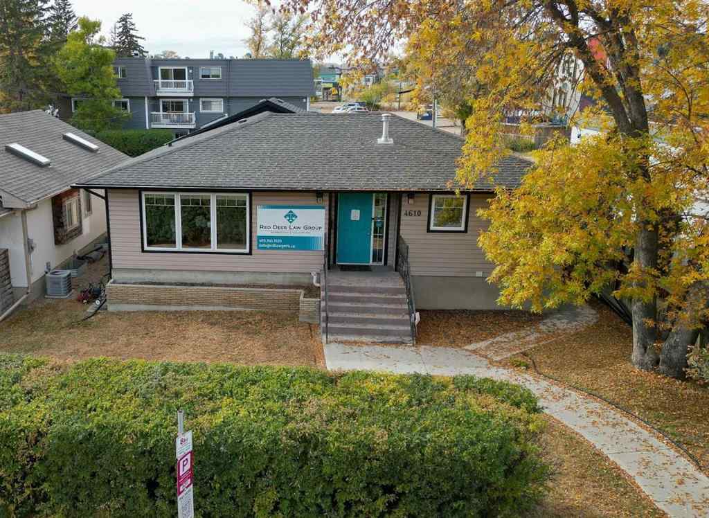 MLS® A2262744 - 4610 48 Avenue  in Downtown Red Deer Red Deer, Commercial