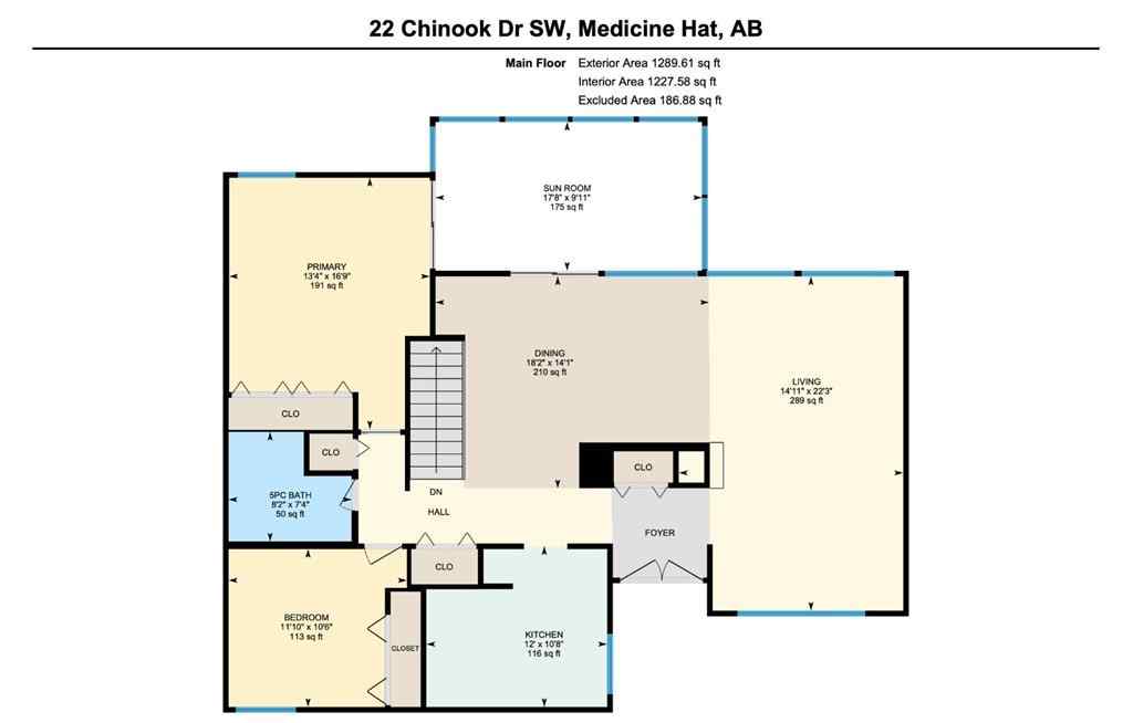 MLS® A2262748 - 22 Chinook Drive SW in SW Hill Medicine Hat, Residential