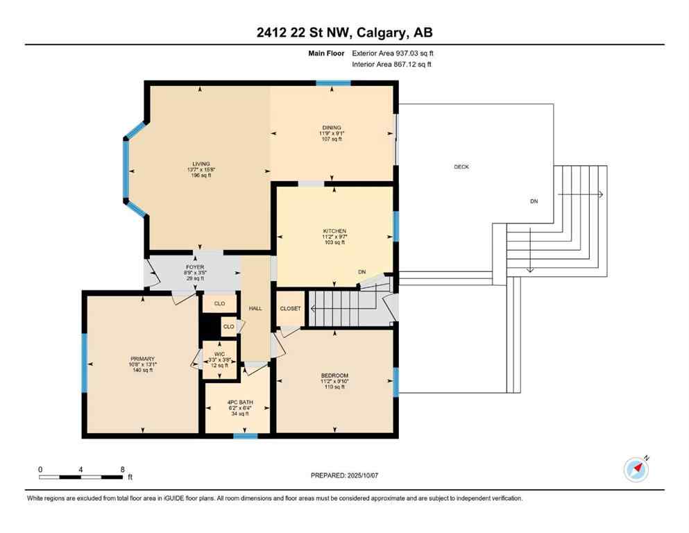 MLS® A2262810 - 2412 22 Street NW in Banff Trail Calgary, Residential