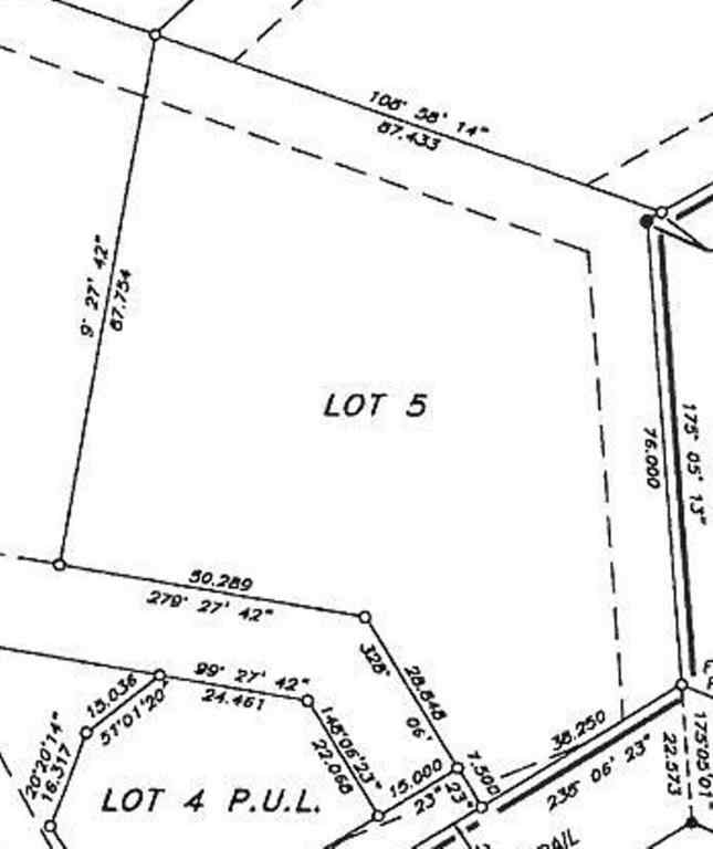 MLS® A2262811 - LOT 5 370 1 STREET NORTH Road  in Downtown Drumheller, Land