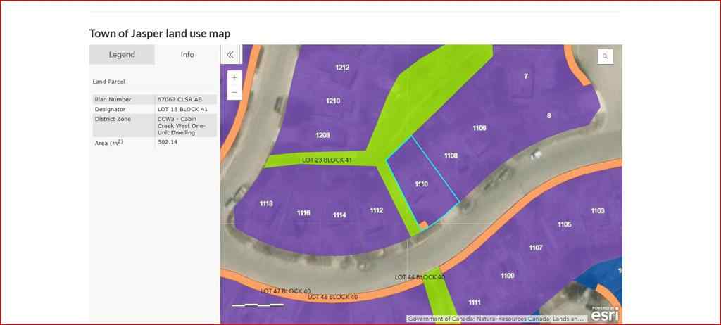 MLS® A2262841 - 1110 Patricia Street  in Jasper Jasper, Land