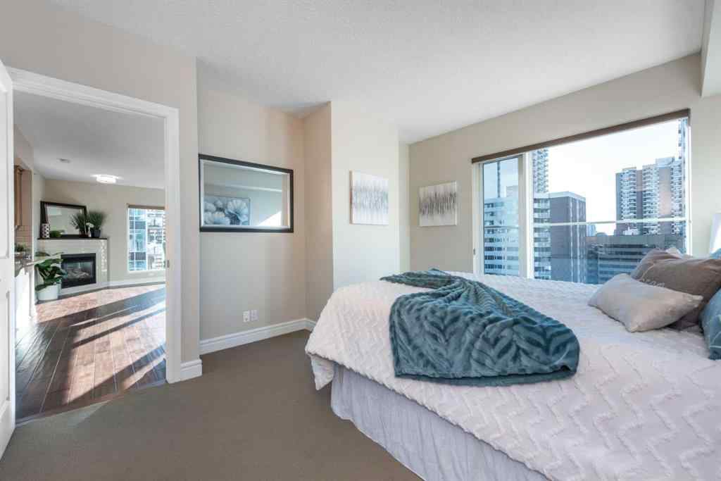 MLS® A2262863 - Unit #1807 920 5 Avenue SW in Downtown Commercial Core Calgary, Residential