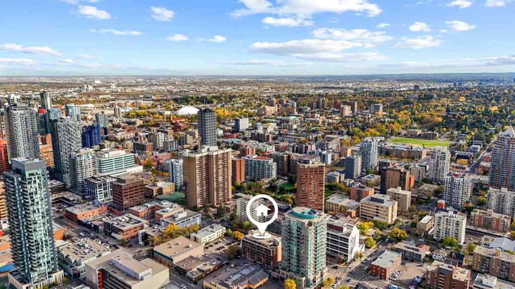 MLS® A2262895 - Unit #704 718 12 Avenue SW in Beltline Calgary, Residential