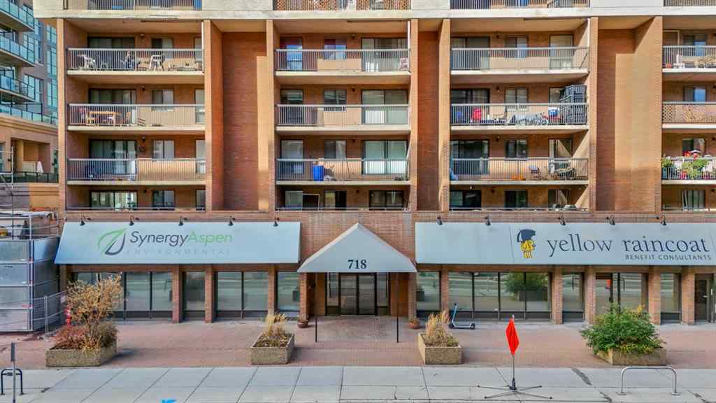 MLS® A2262895 - Unit #704 718 12 Avenue SW in Beltline Calgary, Residential