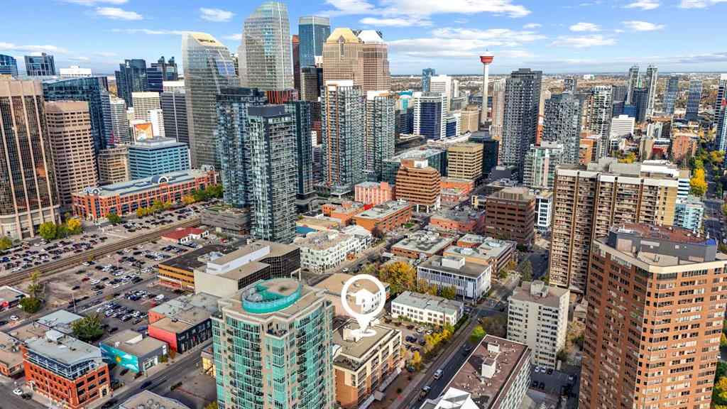 MLS® A2262895 - Unit #704 718 12 Avenue SW in Beltline Calgary, Residential