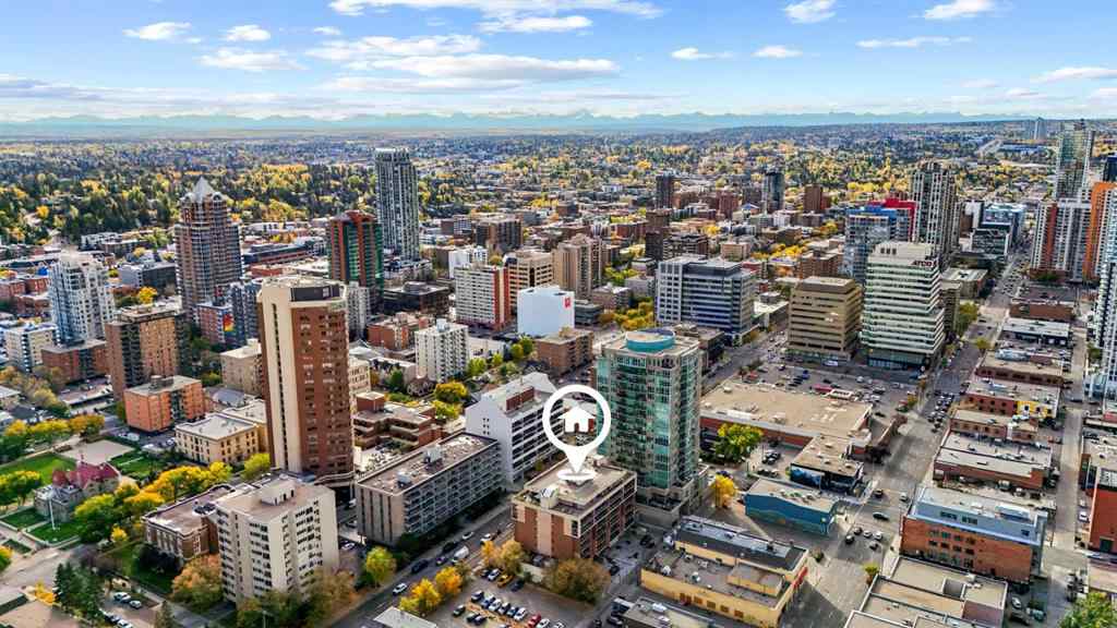 MLS® A2262895 - Unit #704 718 12 Avenue SW in Beltline Calgary, Residential