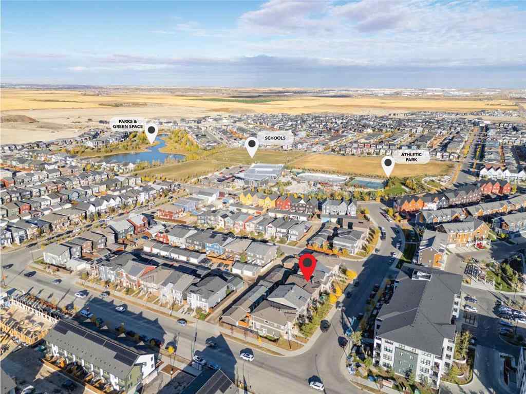 MLS® A2262949 - 128 Livingston Parade NE in Livingston Calgary, Residential