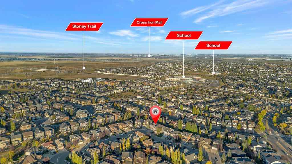 MLS® A2262996 - 135 Panatella Close NW in Panorama Hills Calgary, Residential