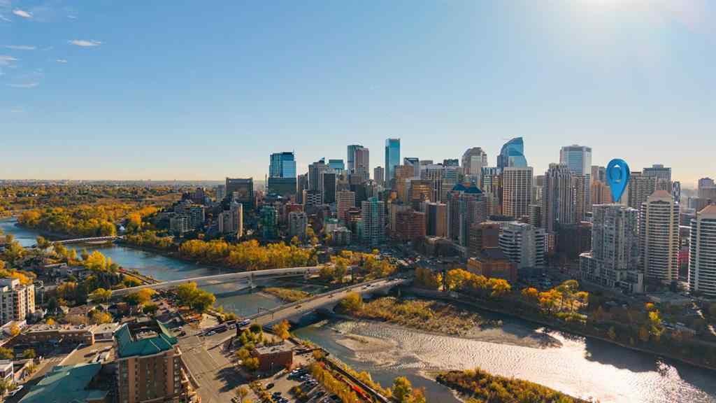 MLS® A2263025 - Unit #103 1025 5 Avenue SW in Downtown West End Calgary, Residential