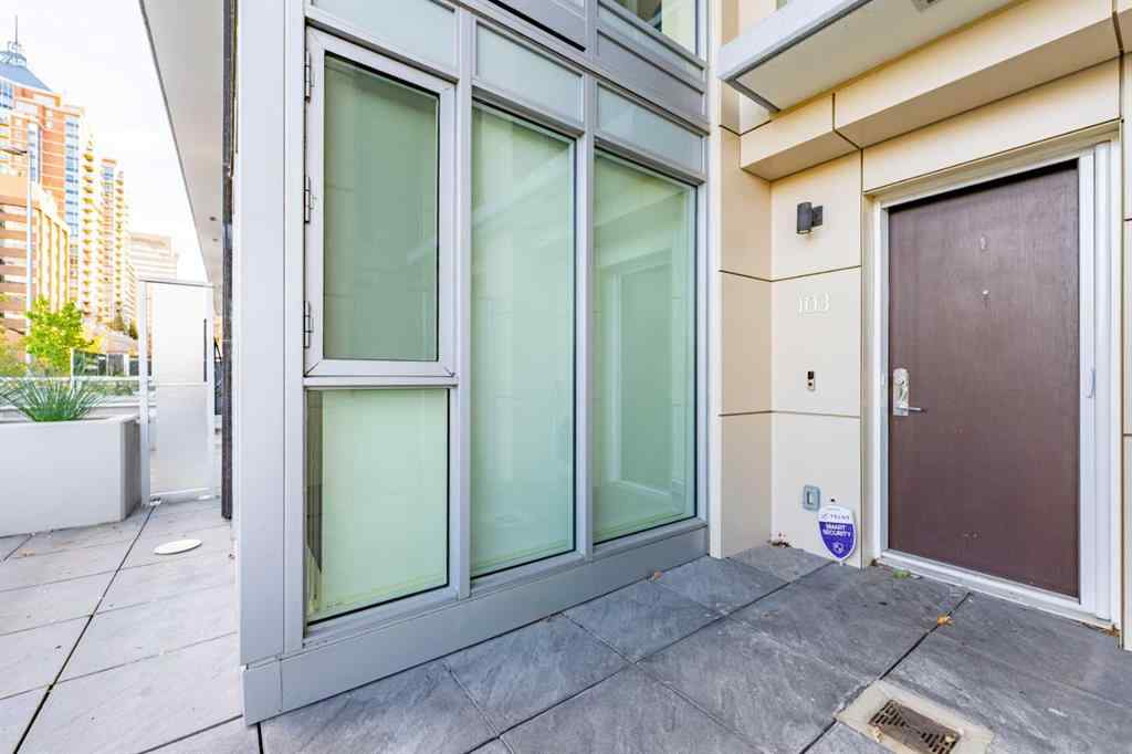 MLS® A2263025 - Unit #103 1025 5 Avenue SW in Downtown West End Calgary, Residential