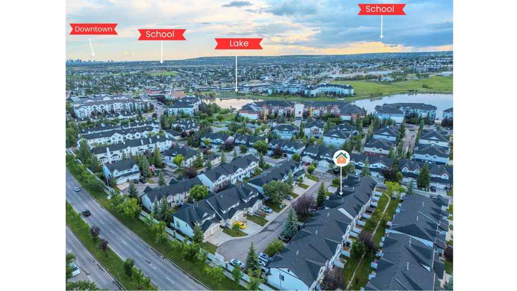 MLS® A2263026 - 310 Country Village Cape NE in Country Hills Village Calgary, Residential